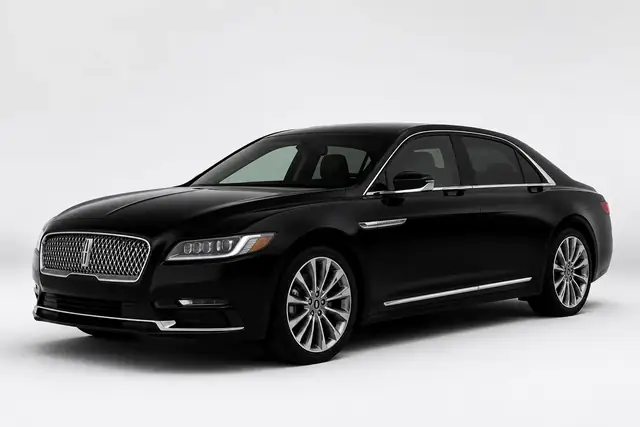 Black Lincoln Continental for Burnaby limousine service